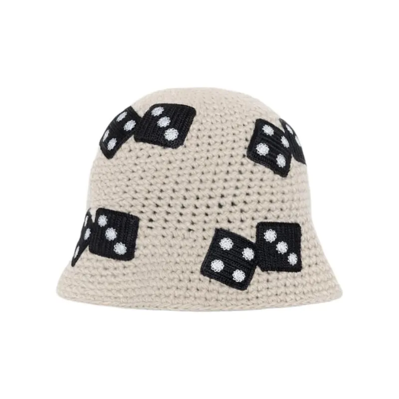 Stussy Dice Knit Bucket Hat-3