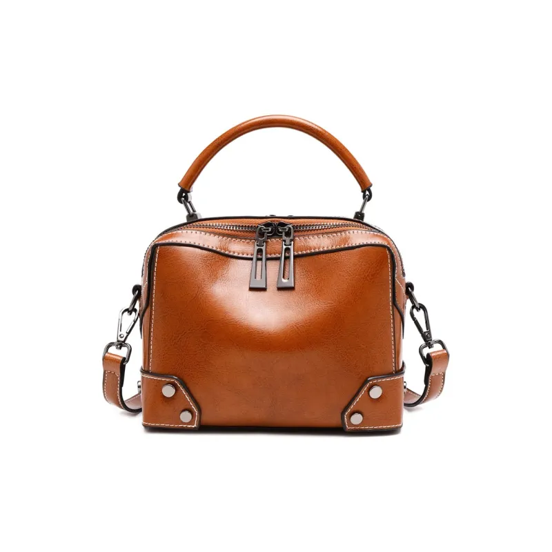 TTaG．baG Cow Leather Handbag Women's-3