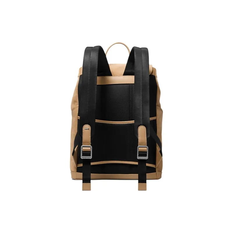 MICHAEL KORS Suede Backpack Men's Camel-1
