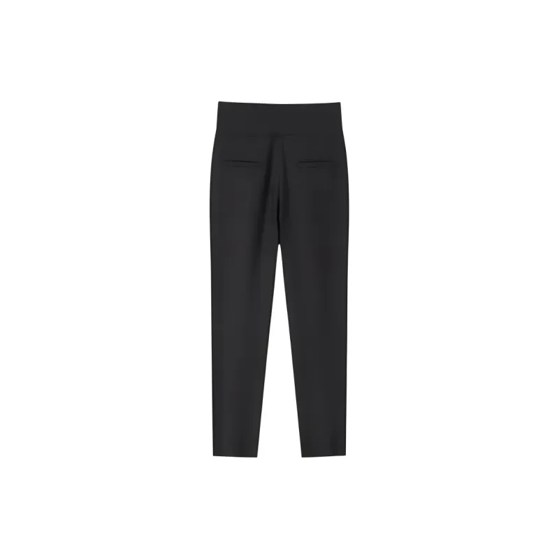 Yiner Life Casual Pants Women's Black-1