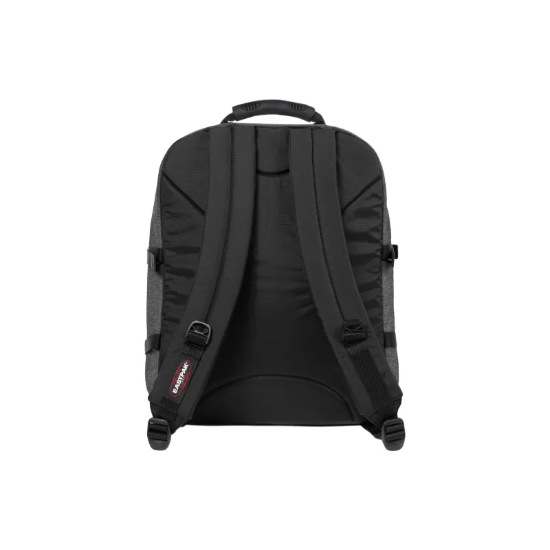 EASTPAK Nylon With Polyester Backpack Large Size Unisex Black Gray Color-3