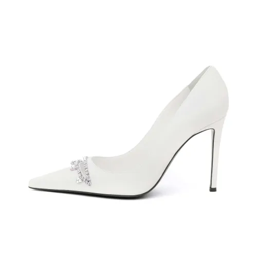 AREA Crystal-embellished Stiletto Pumps