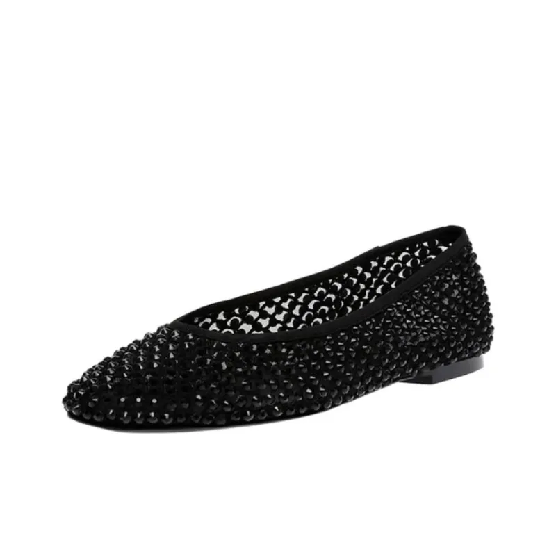 STEVE MADDEN Marli Rhinestone embellished Ballet Flats Women's-2