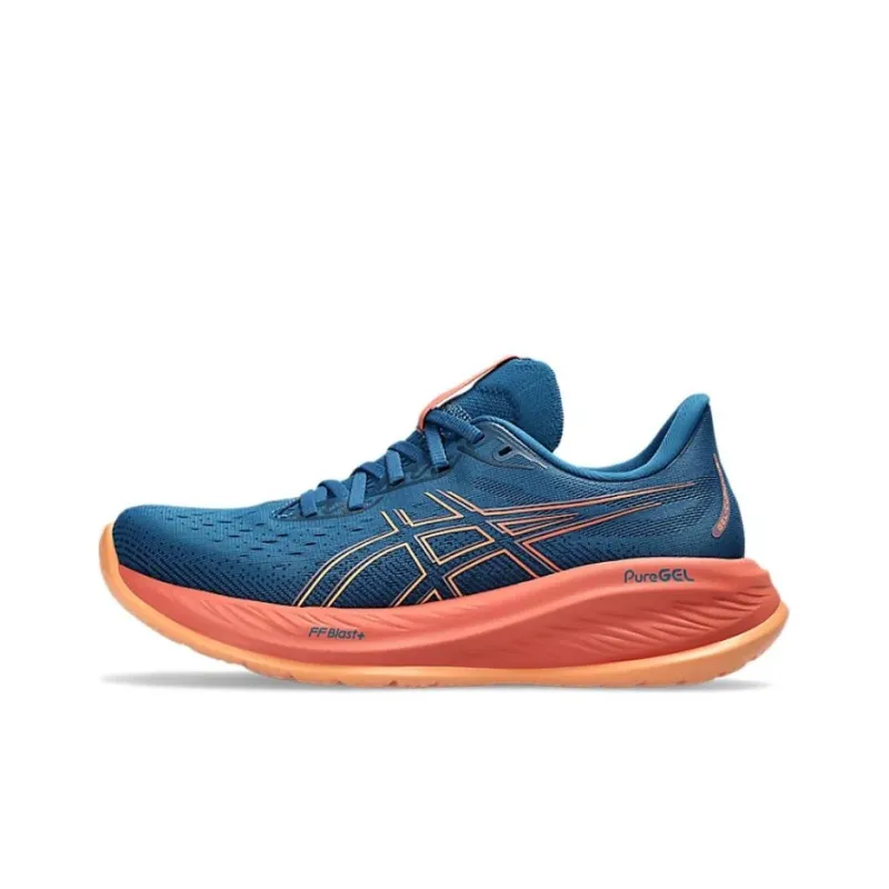 Asics Gel Cumulus 26 Rich Navy Faded Orange Women's-0