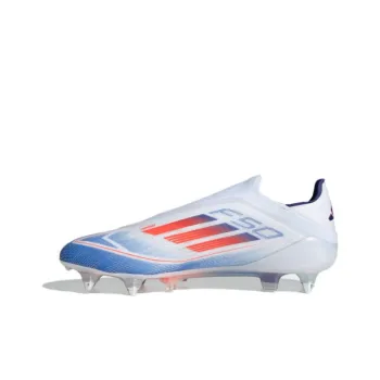 Adidas F50 Elite Laceless Sg Cloud White Solar Red Lucid Blue