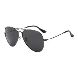 Gunmetal Frame with Gray Lens