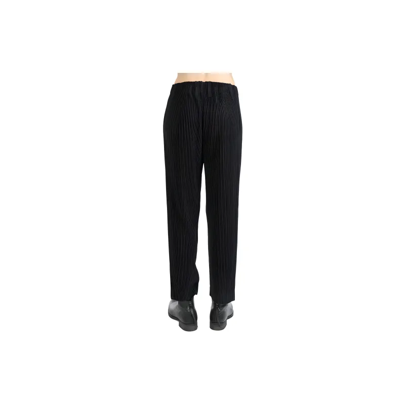 Homme Plissé Issey Miyake Casual Pants Men's Black-1