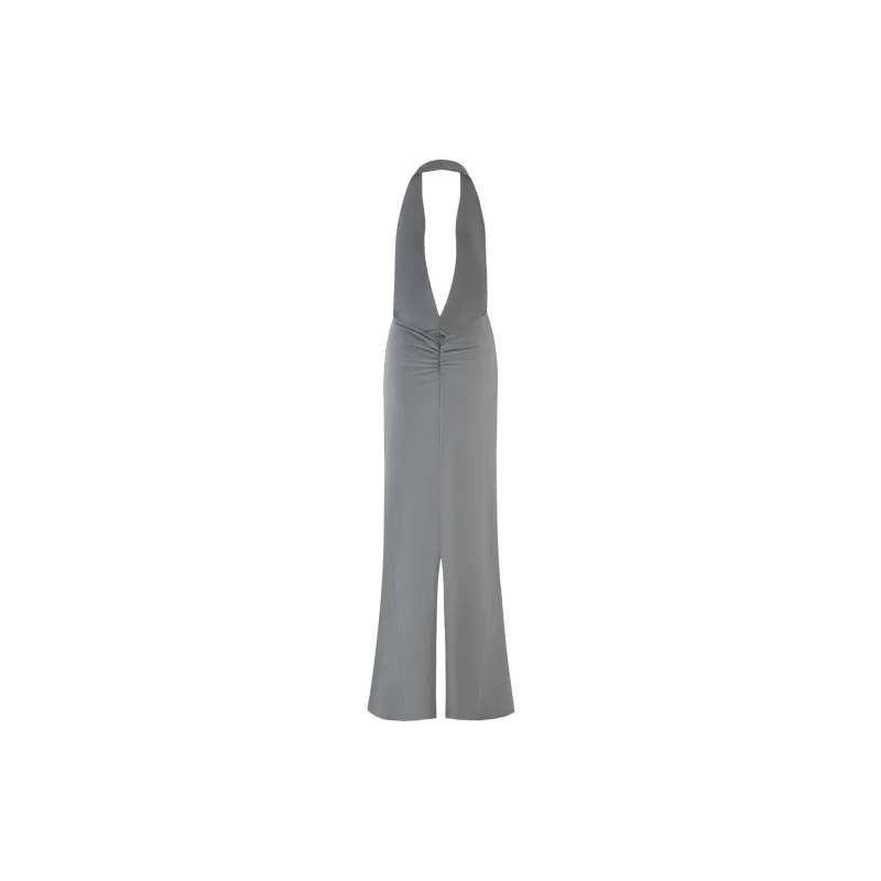 I.AM.GIA JANA MAXI DRESS Sleeveless Dress Women's GREY/Gray-1