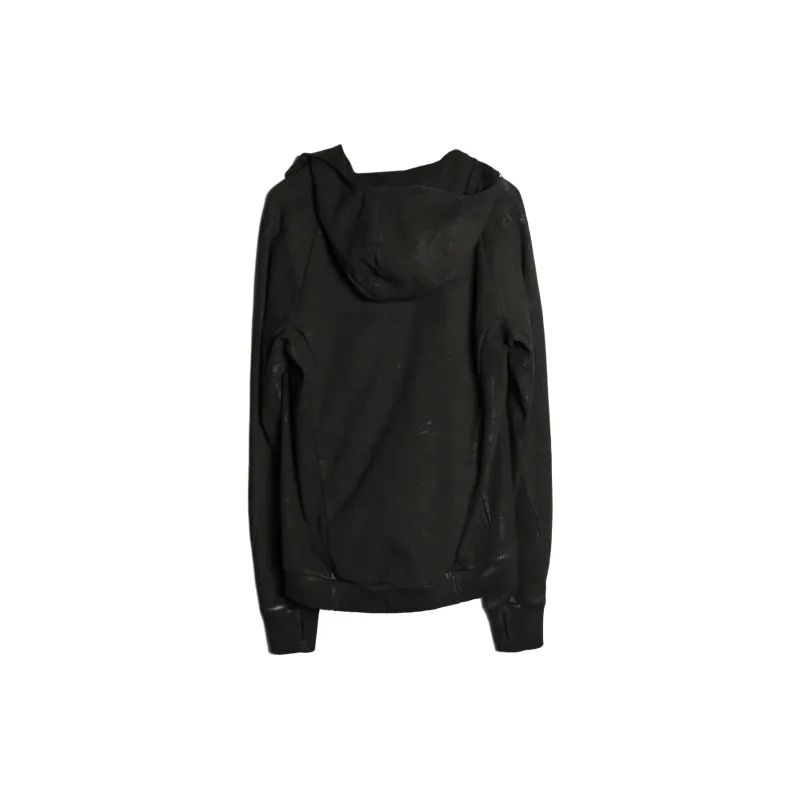 BORIS BIDJAN SABERI Long sleeved Zipped Hoodie-1