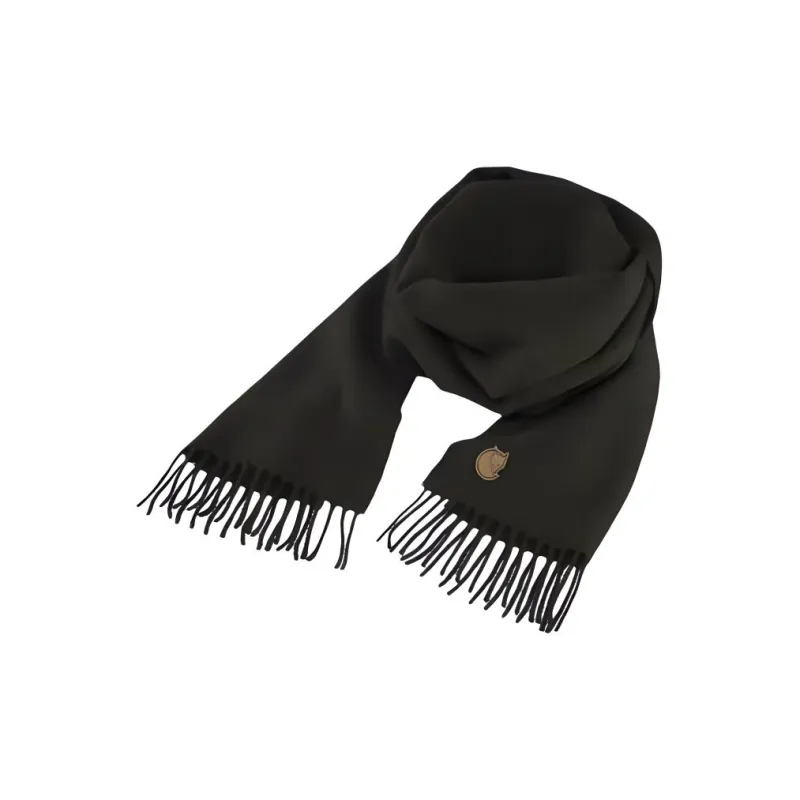 Fjallraven Wool Knit Scarves Unisex Forest Gray-1