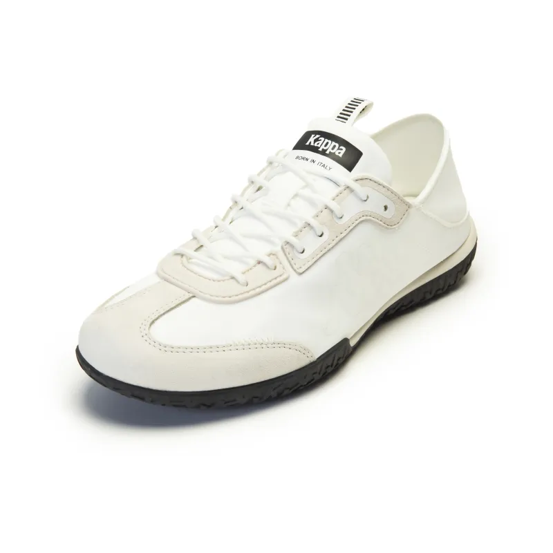 Kappa Wear resistant And Lightweight Low Top Casual Shoes Unisex Gray Black-1