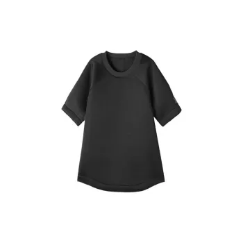 NORVINCY Comfortable And Breathable Air Permeable T Shirt Unisex Black