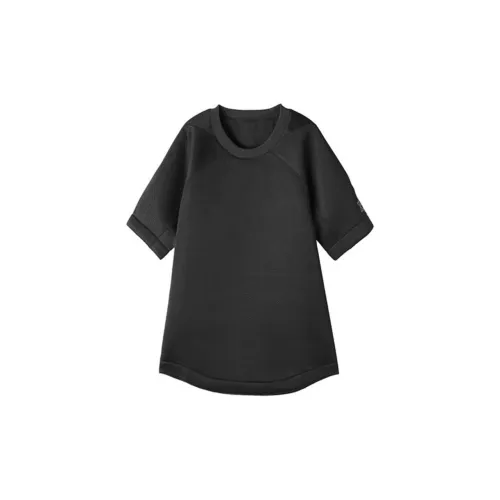 NORVINCY Comfortable And Breathable Air Permeable T Shirt Unisex Black