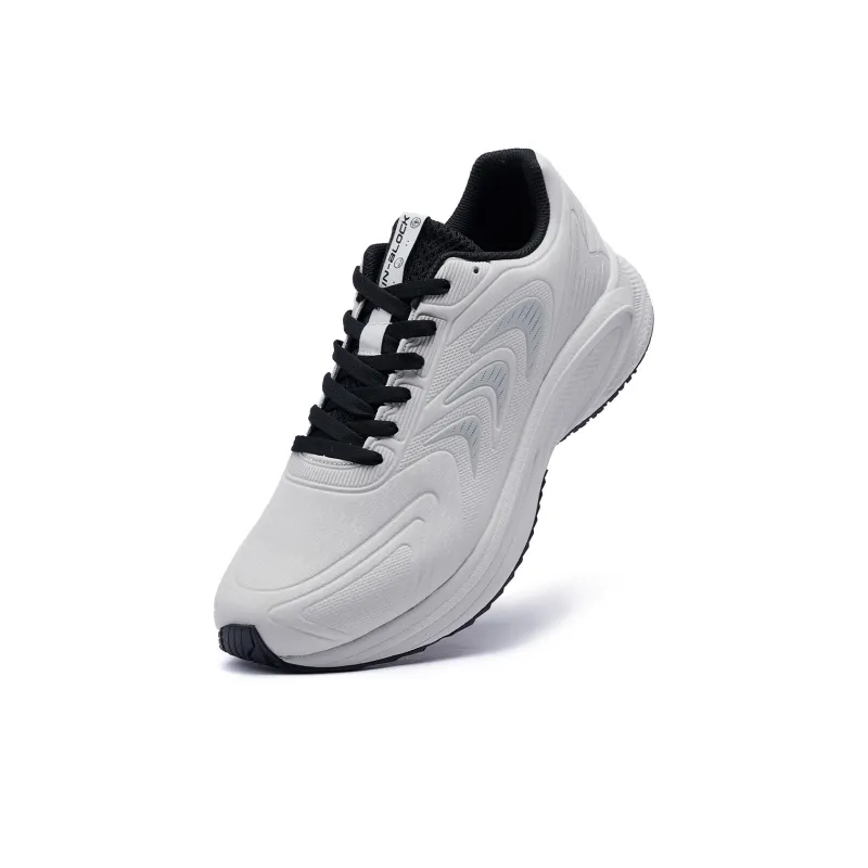 361° Cushioning Wear-Resistant Low-Top Casual Running Shoes Men's Gray-3