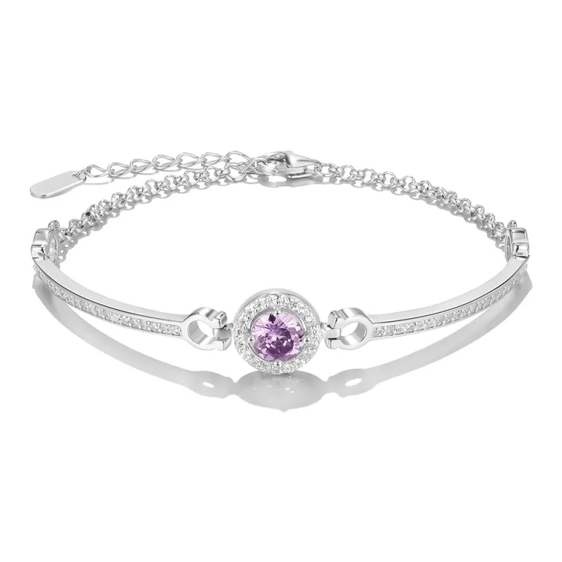 Clect Copper Alloy Bracelets Unisex Silver-2