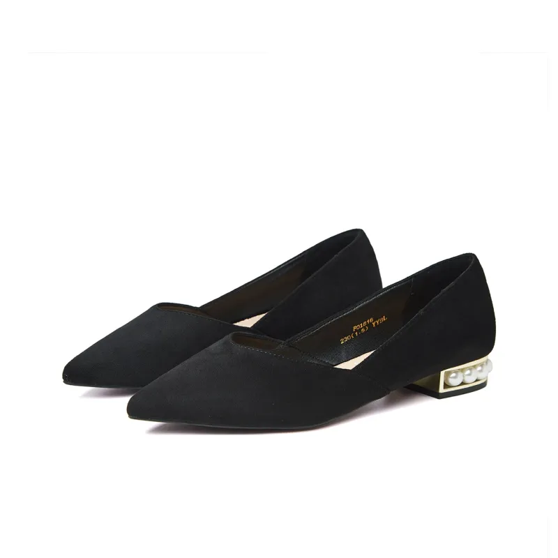 FOXER Women's Casual Shoes 2.5cm Women's Black-3