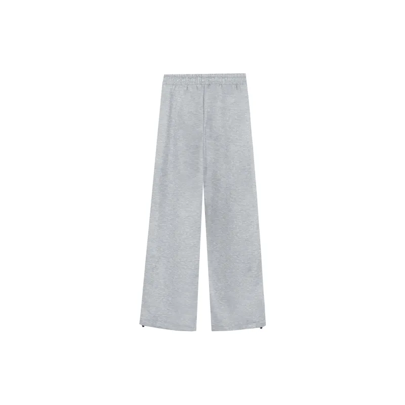 FORIDER Casual Pants Unisex Gray-1