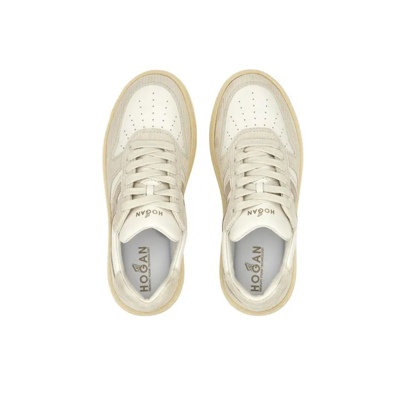 HOGAN Panelled Low-Top Sneakers Women's-3