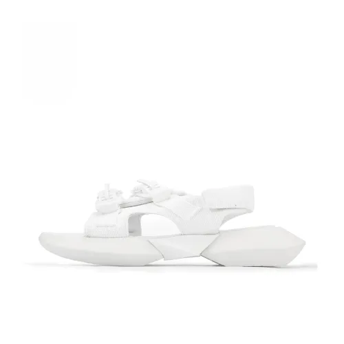 NORVINCY Beach Sandals Unisex White