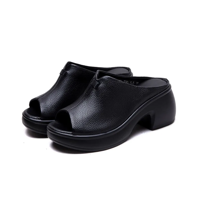 Jay Slide Slippers Women's Coffee/Black-6