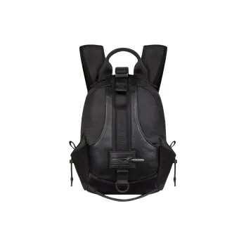 GIVENCHY Polyurethane With Calfskin Backpack Small Size Men's Black
