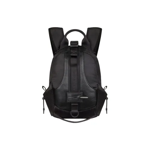 GIVENCHY Polyurethane With Calfskin Backpack Small Size Men's Black