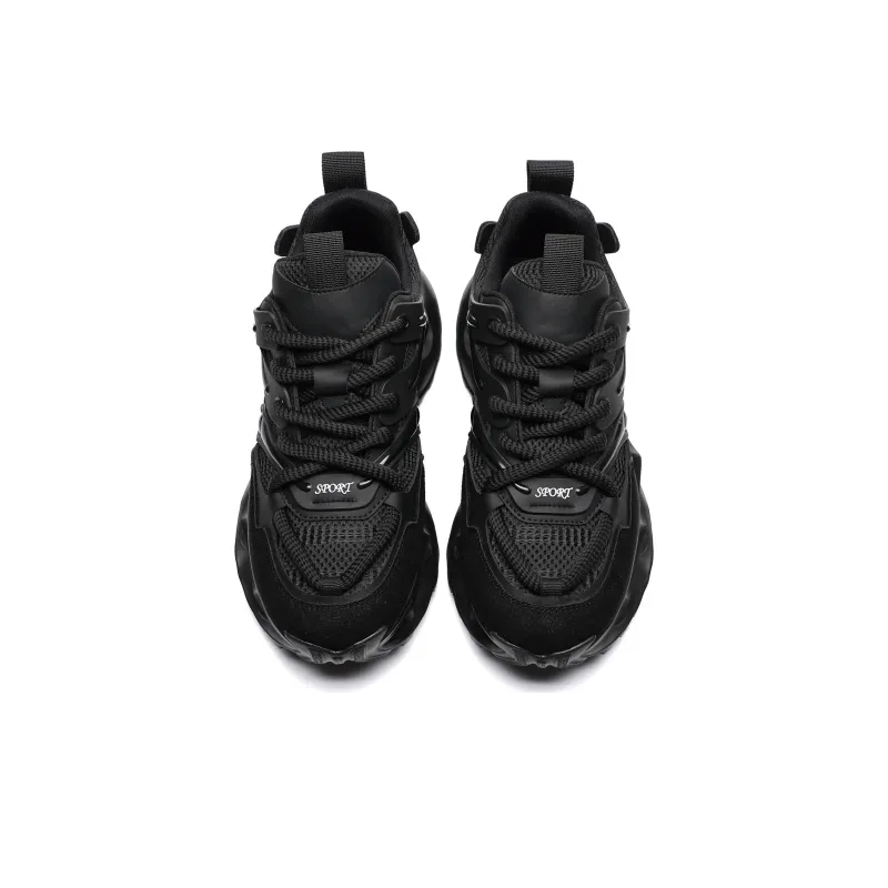BUFFALO BOUND Lightweight Height Increasing Low-Top Chunky Sneakers Men's-11