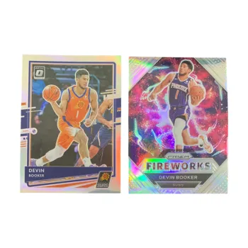 PANINI 2021 Sun Devin Booker Silver Fold OP PRIZM 2 Player Cards Included Sports Cards 2 Pcs