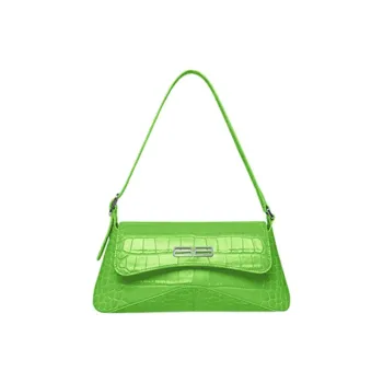 Balenciaga Cow Leather Handbag, Shoulder Bag Small Size Women's