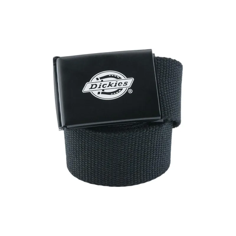 Dickies Logo Identification Polyester Belt Unisex Asphalt Black/Camo Width: 4cm-1