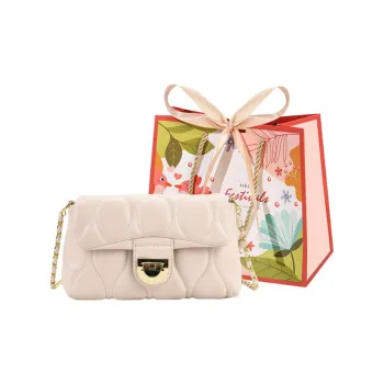 Cwatcun PU Crossbody Bag Women's Ecru/Turquoise/Light Yellow/Black