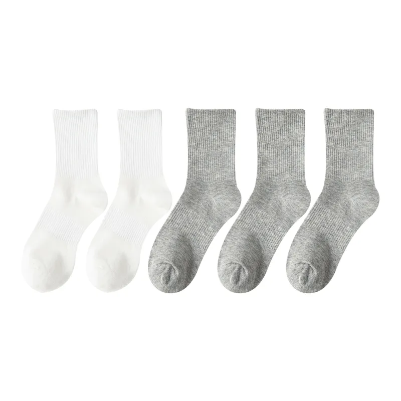 XXLLG Mid Calf Socks Unisex 5 Pack-4