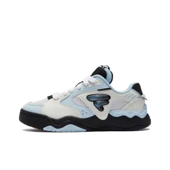 FILA FUSION KICK Slip Resistant Low Top Casual Shoes Women's White Blue