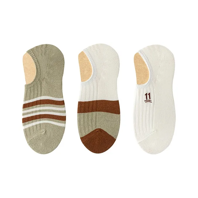 MIIOW No-Show Socks Men's 3 Pack-21