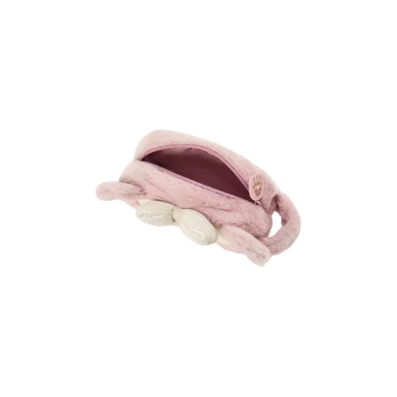 Disney Polyester Makeup Bag, Clutch Regular Women's Pink-2