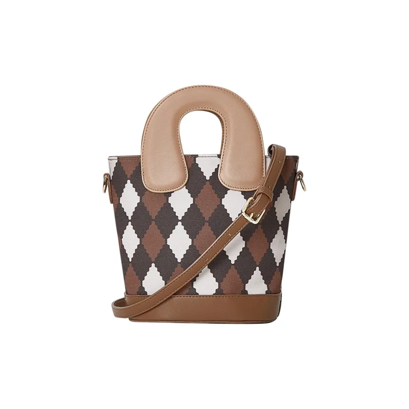 Miffy Synthetic Leather Shoulder Bag Crossbody Bag Handbag Women's White/Brown-12