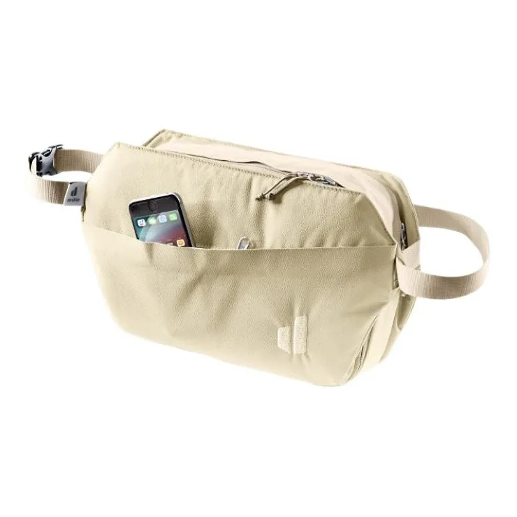 DEUTER Recycled Nylon One Shoulder Crossbody Fanny Pack Unisex Sand-1