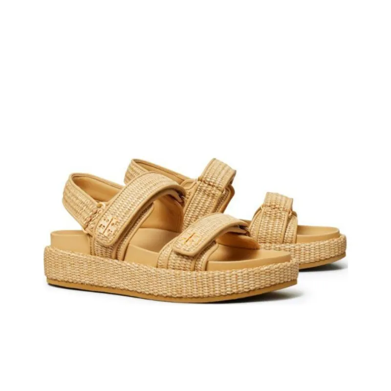 TORY BURCH Kira Slide Slippers Women's Yellow-2