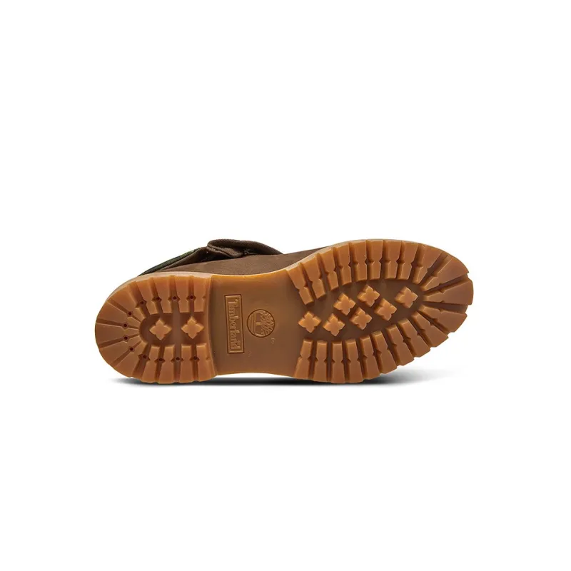 Timberland Roll Top Boots Basic 'Brown Green Camouflage'-4