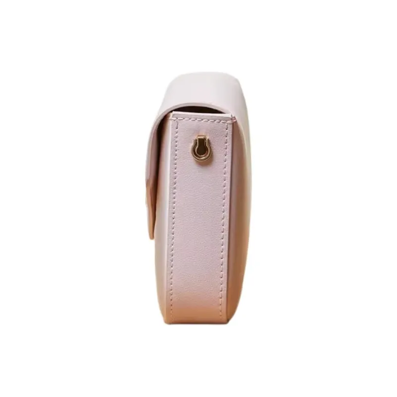 Pmsi Cow Leather Crossbody Bag Trumpets Women's Pink-2