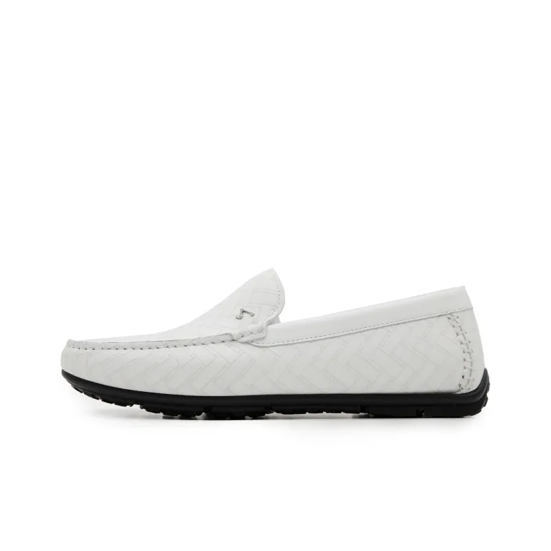 Satchi Loafers Men White-0