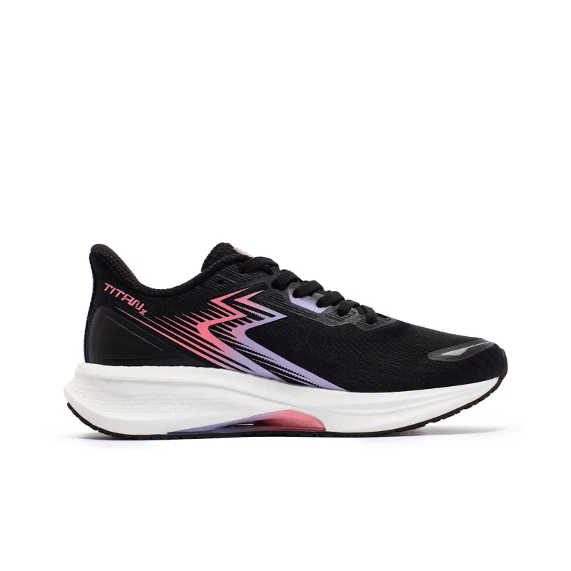 361° Titan CQT Cushioned Wear Resistant Coverage Low Top Casual Running Shoes Women's Black-1