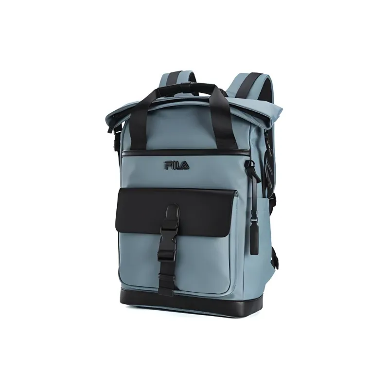 FILA Fabric Laptop Bag Backpack Extra Small Men's Arona Gray Blue-2