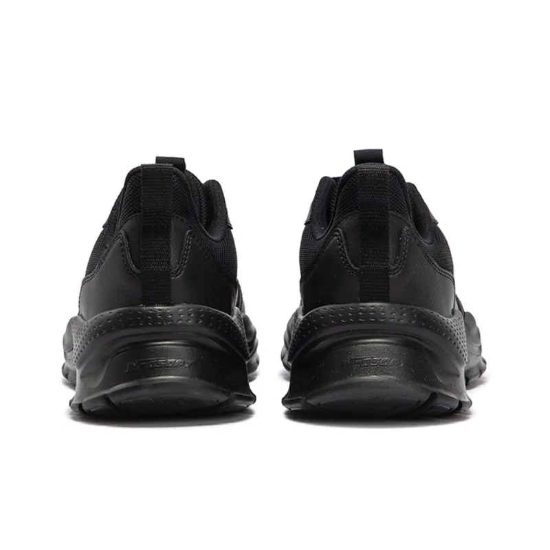 361° Cushioned Wear Resistant Lightweight Low Top Casual Running Shoes Men's Obsidian Black-3