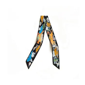 HERMES Silk Scarves Women's Multicolor