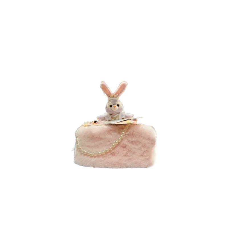 Disney Plush Crossbody Bag Regular Women's Pink-0
