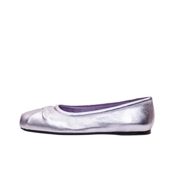 MARNI Square Toe Slip On Flats Women's