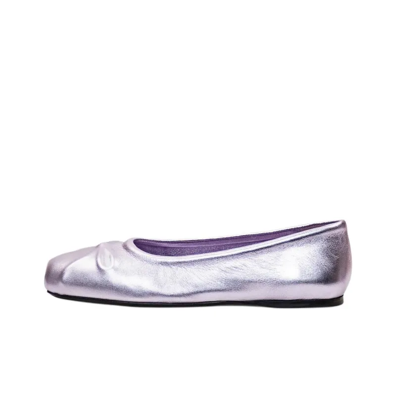 MARNI Square Toe Slip On Flats Women's-0