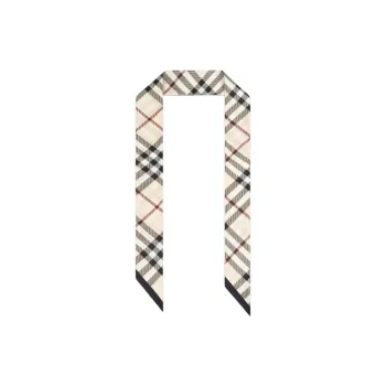 Burberry Silk Scarves Women's Cream
