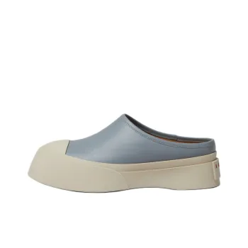 MARNI Mary Jane Logo Printed Mules Women's